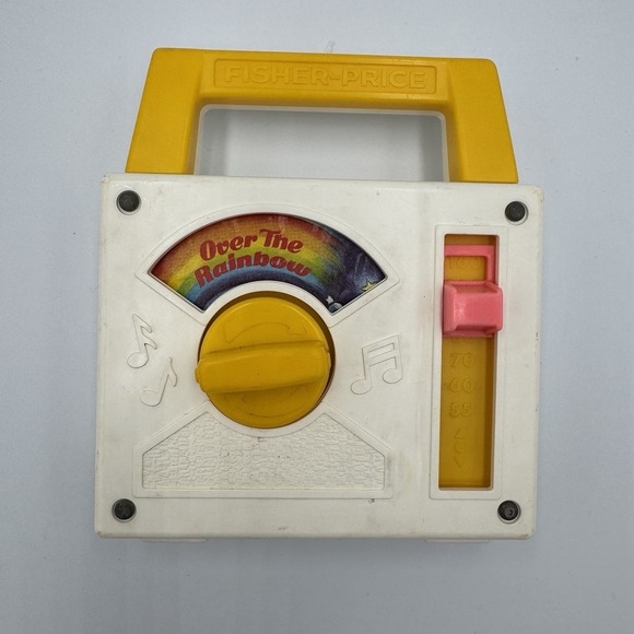 Fisher-Price Other - Vintage 1981 Fisher Price Radio Music Box Over the Rainbow: Tested and Works
